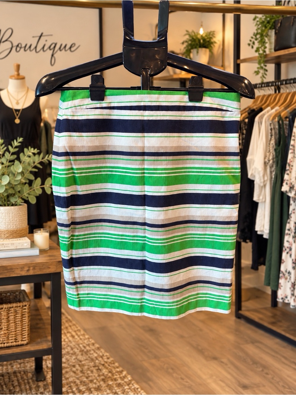 Banana Republic Blue/Green Women's Skirt